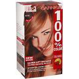 Garnier 100% COLOR Permanent Color Ultra-Lift Browns - UB-3 Golden Brown - 1 EA