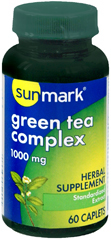 Sunmark Green Tea Complex 1000 mg Caplets - 60 Each