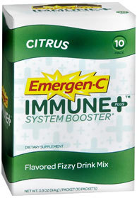 Emergen-C Immune Plus System Booster Packets Citrus - 10 Each
