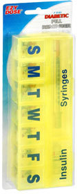 Ezy-Dose 7-Day Diabetic Pill Reminder - 1 Each