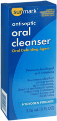 Sunmark Antiseptic Oral Cleanser - 8 Ounces - 1 Each