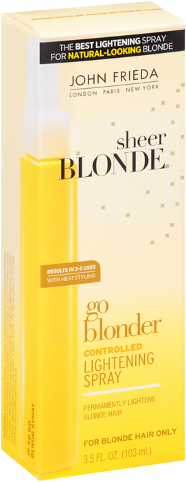 John Frieda Collection Sheer Blonde Controlled Lightening Spray - 3.5 Ounces - 1 Each