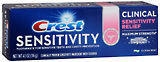 Crest Sensitivity Toothpaste Extra Whitening - 4.1 OZ