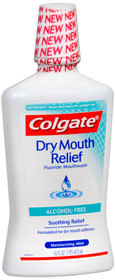 Colgate Dry Mouth Relief Fluoride Mouthwash Moisturizing Mint - 16 Ounces - 1 Each