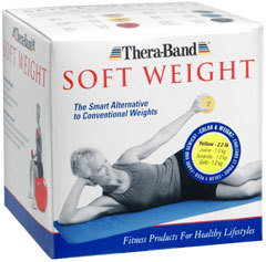 Thera-Band Soft Weight Ball Yellow - 2.2 LBS - 1 Each