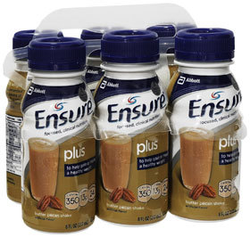 Ensure Plus Nutrition Shake 6 Pack Butter Pecan - 8 Ounces - 6 Count