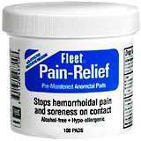 Fleet Pain-Relief Pre-Moistened Rectal Pads  - 100ea