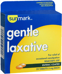 Sunmark Gentle Laxative Tablets - 25 Each