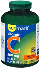 Sunmark Vitamin C 500 mg Tablets - 500 Each