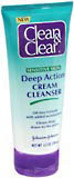 CLEAN & CLEAR Deep Action Cream Cleanser Sensitive Skin - 6.5 OZ