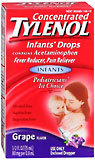 Tylenol Acetaminophen, Grape Flavor, Concentrated Drops  - 0.5oz