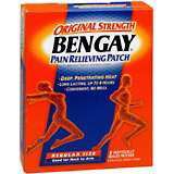 BenGay Pain Relieving Patch Regular Size - 5 EA