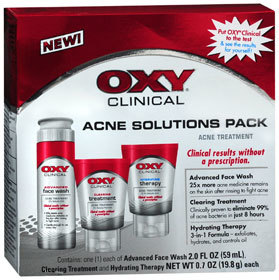 OXY Clinical Acne Solutions Pack