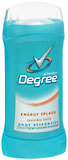 Degree Women Anti-Perspirant Deodorant Invisible Solid Energy Splash  -  2.6 OZ
