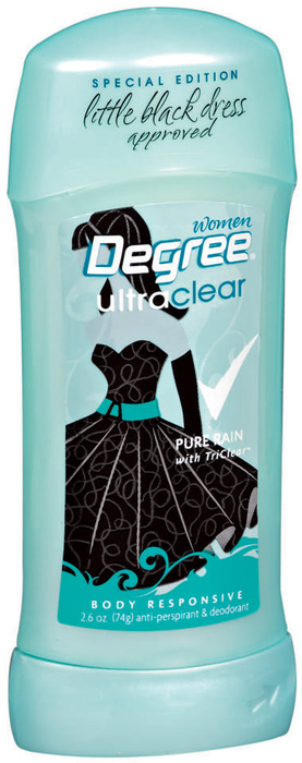 Degree Women Ultra Clear Anti-Perspirant Deodorant Pure Rain - 2.6 OZ