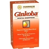 Ginkoba Mental Performance Dietary Supplement  - 72ea