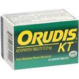 Orudis Ketoprofen, 12.5 mg, Coated Tablets  - 24ea