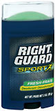Right Guard Sport Deodorant Stick Fresh  -  3 OZ