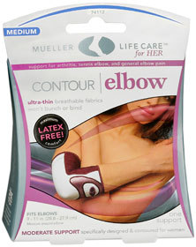 Mueller Life Care For Her Contour Elbow Support Medium - 1 Each