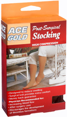 Ace Gold Post Surgical High Compression Stocking - 1 Each