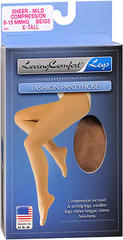 Loving Comfort Fashion Pantyhose Sheer Mild Beige Extra Tall 8 15 - 1 Each