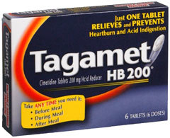 Tagamet HB 200 Tablets - 200 mg - 6 Each