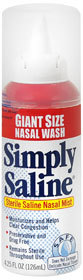 Giant Size Simply Saline Sterile Nasal Mist - 4.25 Ounces - 1 Each