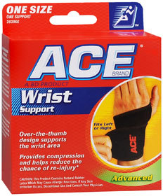 ACE Wrist Support One Size - 1 Each