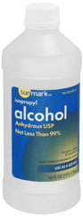 Sunmark Isopropyl Alcohol Anhydrous USP - 16 oz x 12 Pack