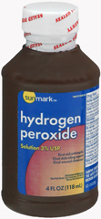 Sunmark Hydroxen Peroxide Solution 3% USP - 4 Ounces - 1 Each