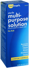 Sunmark Multi-Purpose Solution Comfort Formula - 12 Ounces - 1 Each