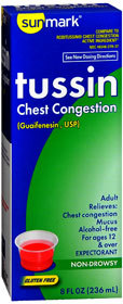 Sunmark Tussin Cough Formula Liquid Original Flavor - 8 Ounces - 1 Each