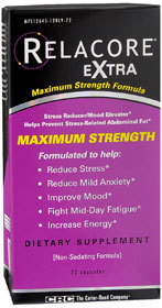 Relacore Extra Capsules Maximum Strength - 72 Each