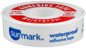 Sunmark Waterproof Adhesive Tape 1/2 Inch X 360 Inches - 1 Each