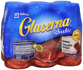 Glucerna Shakes Creamy Chocolate Delight - 24 Each