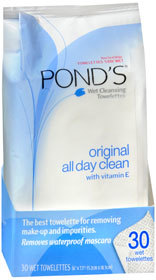 Pond's Original All Day Clean - 30 Wet Towelettes