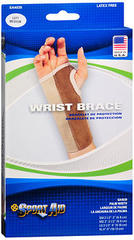Sport Aid Wrist Brace Medium Left - 1 Each