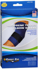 Sport Aid Neoprene Tennis Elbow Sleeve Large - 1 Each