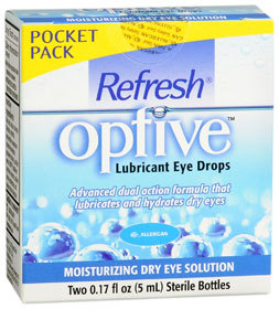 OPTIVE Lubricant Eye Drops Pocket Pack - 0.33 Ounces - 1 Each