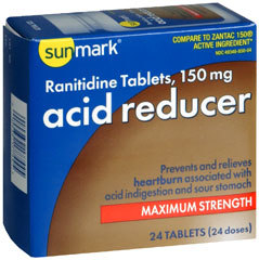 Sunmark Acid Reducer 150 mg Tablets - 24 Each