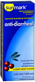 Sunmark Anti-Diarrheal Oral Solution Cherry Mint Flavor - 4 Ounces - 1 Each