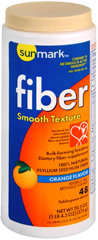 Sunmark Fiber Laxative Smooth Texture Orange Flavor - 20.3 Ounces - 1 Each