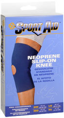 Sport Aid Neoprene Slip-On Knee Support Small - 1 Each