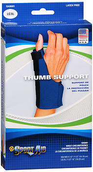 Sport Aid Thumb Support Large/X-Large  - 1 Each