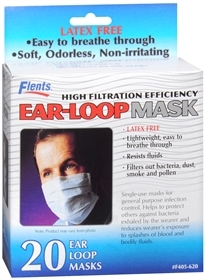 Flents Ear-Loop Mask - 20 EA