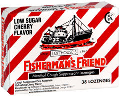 Fisherman's Friend Cherry Lozenges with Low Sugar - 38 Each