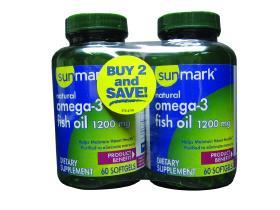 Sunmark Natural Omega-3 VI Vitamin - 1200 Mg - 120 Each