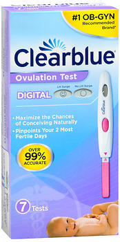 Clearblue Easy Read Ovulation Test 7-Pack - 7 EA