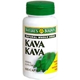 Nature's Bounty Kava Kava 300 mg Capsules - 100 Caps