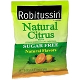 Robitussin Throat Drops, Natural Citrus  - 18ea
